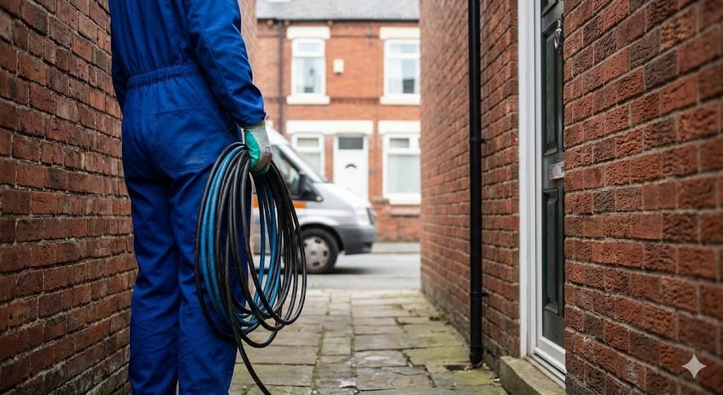Professional driveway cleaning before property sale in Herefordshire