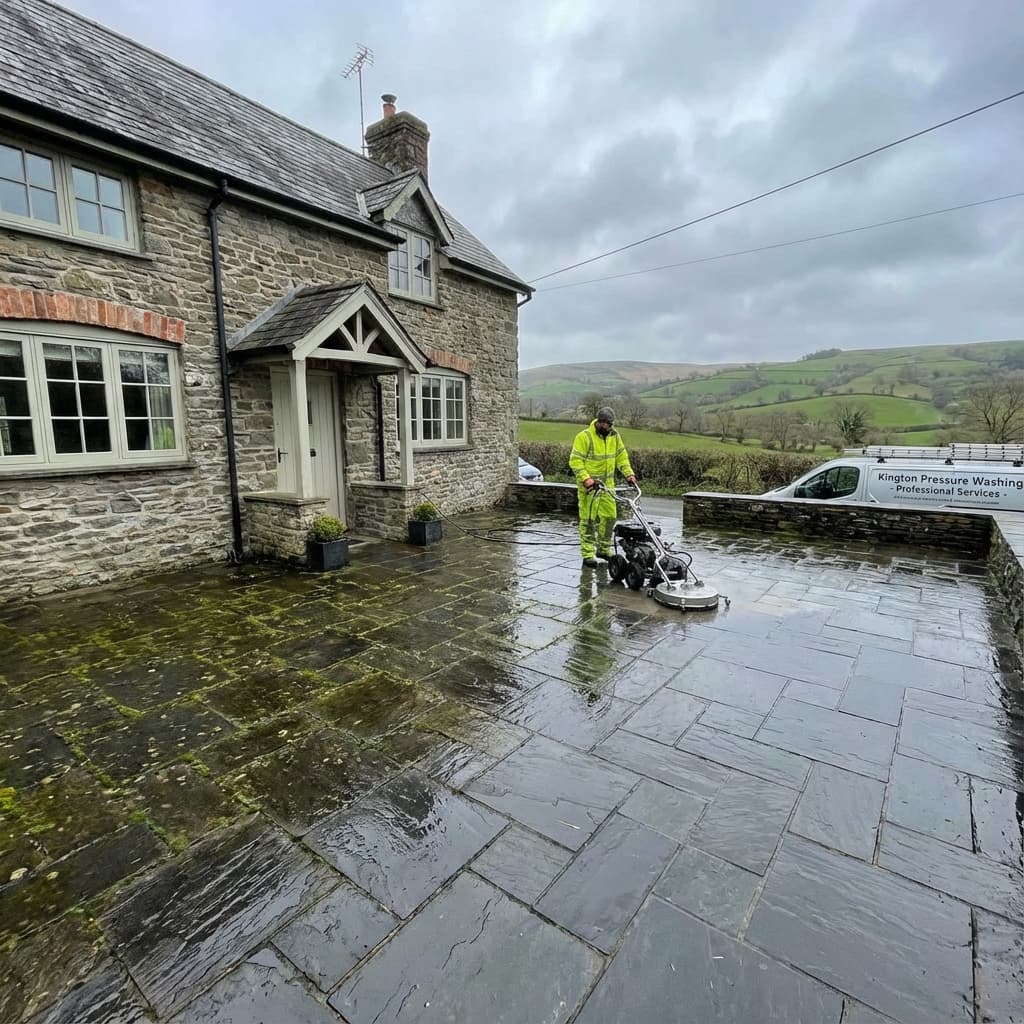 Pressure washing services in Kington