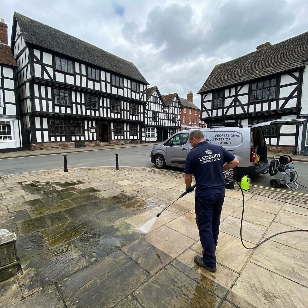 Pressure washing services in Ledbury
