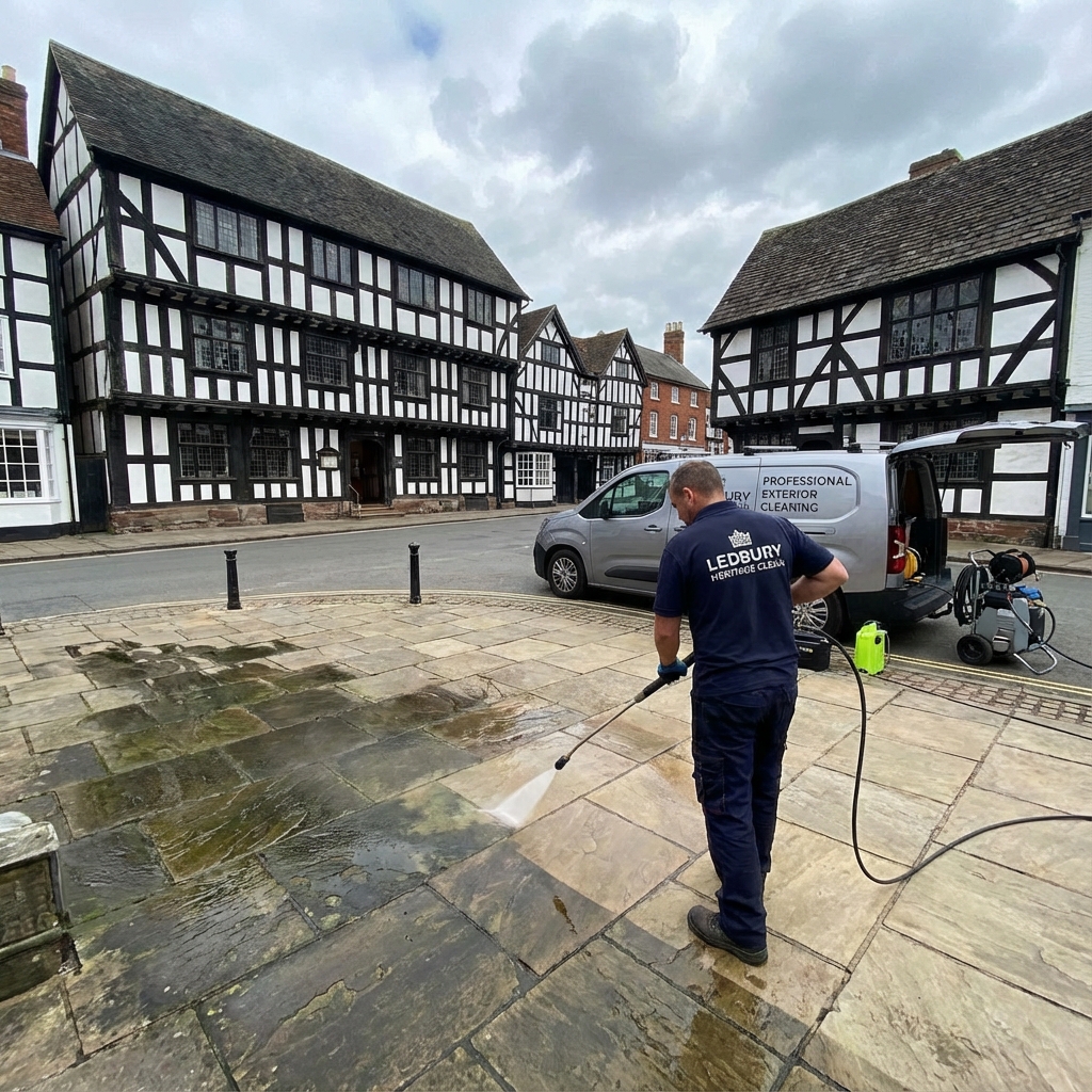 Pressure washing services in Ledbury